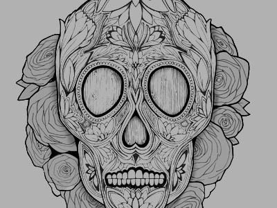 Sugar Skull designs, themes, templates and downloadable graphic