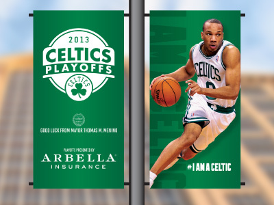 Playoff Street Banners