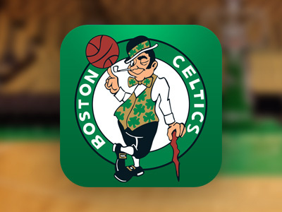Celtics App Icon app basketball boston celtics green icon ios nba sports