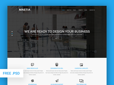 Mastia – Multipage Business Psd Web Template Free Download bootstrap business template corporate free free design free psd free template freebie html template psd web template