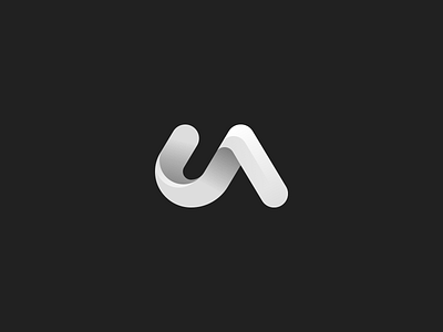 UA letters mark concept v2 brand branding brandmark identity logo logo concept logo design logotype mark monogram