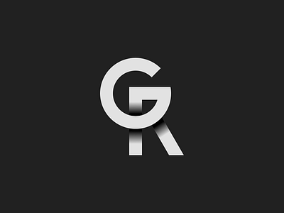 GR letters mark concept brand branding brandmark identity letter logo logo concept logo design logotype mark monogram