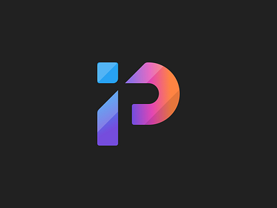 IP letters logo concept v2