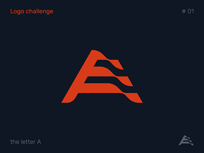 Logo challenge #1 - Letter A