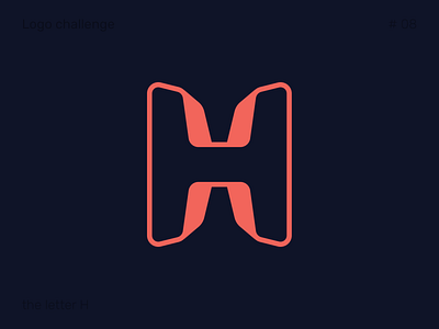 Logo challenge #8 - Letter H v2