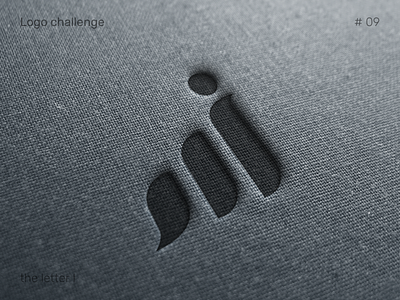 Logo challenge #9 - Letter i v3 brand branding brandmark i letter i logo i monogram identity logo logo design logotype