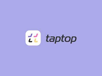 Taptop logo concept brand branding brandmark identity logo logo design logotype