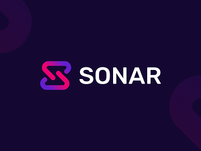 Sonar logo brand branding brandmark identity logo logo design logotype mark sonar