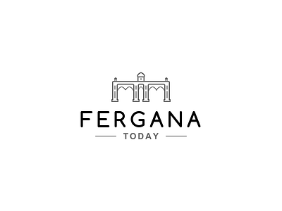 Fergana Today fergana gate logo logotype