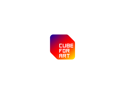 Cube For Art logotype art brand cube logo logotype