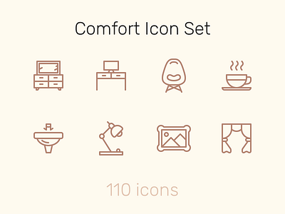 Comfort Icon Set