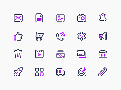 Liquid Icon Set