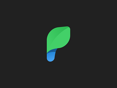 P letter logo concept brand logo logotype