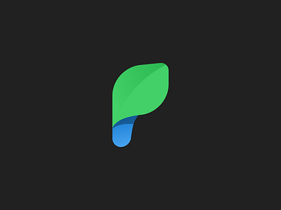 P letter logo concept