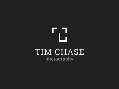 Tim Chase Photography brand brand design branding brandmark icon identity identity branding identity design logo logo design logotype mark monogram photograhy photograph symbol