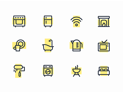 Smart Home Icons By Anna Koba On Dribbble