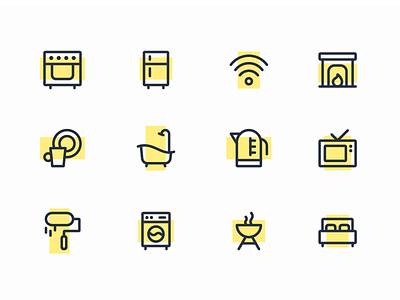 Smart home icons