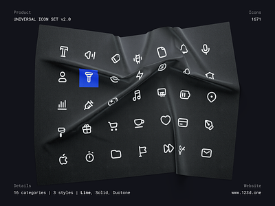 Universal Icon Set v2.0 123done clean figma glyph icon icon design icon pack icon set icon system iconjar iconography icons iconset minimalism paper symbol ui universal icon set ux vector icons