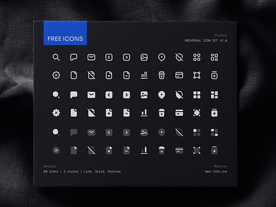 Universal Icon Set v2.0 | Preview 123done clean figma free freebie gluph icon icon design icon pack icon set icon system iconography icons iconset minimalism preview sample symbol universal icon set vector icons