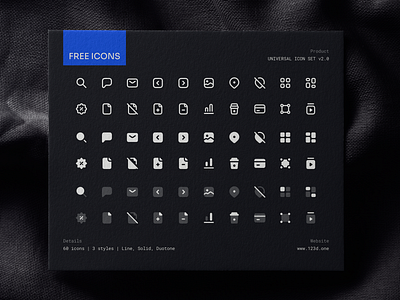 Universal Icon Set v2.0 | Preview