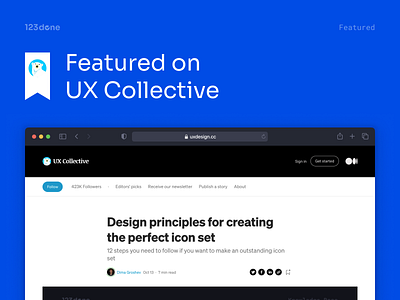 Design principles for creating the perfect icon set 123done article design design principles guide icon iconography icons medium story ui ux collective
