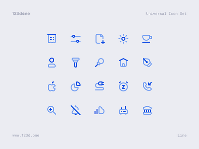 Universal Icon Set | Colorful