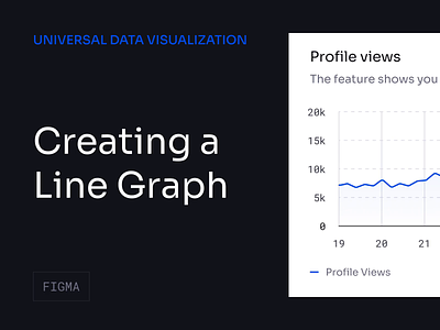 Universal Data Visualization | Creating a Line Graph 123done analytics chart component dashboard data data visualization dataviz figma graph guide infographic linegraph template tutorial universal data visualization widgets