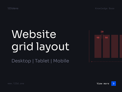 Website grid layout