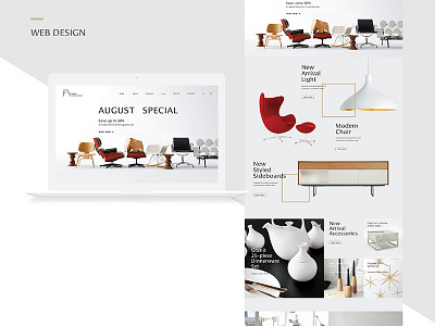 DWR-Design Within Reach Brand Refresh & Web Design branding design furniture grey promotion ui web white