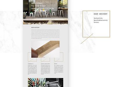 DWR-Design Within Reach Brand Refresh & Web Design about us branding design furniture grey ui web white