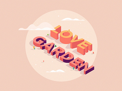 Love Garden 2 garden letters love ui ux