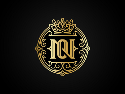 Noble Otter Monogram crown gold logo monogram no noble patch