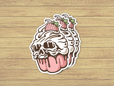 Cupcake Stickers