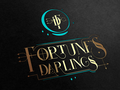 Fortune's Darlings alchemy astrology cards fortune gold horoscope monogram planetary stars symbol tarot