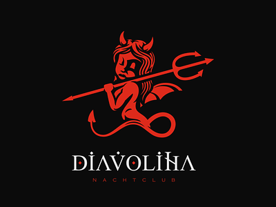 Diavolina bat clubbing devil devil girl devil horns diablo diavolina diavolo hair removal little she devil night club pitchfork red