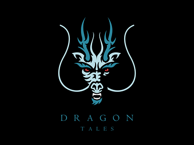 Dragon Tales asian blue book dragon horns japanese mizuchi story tale tales teeth water water dragon