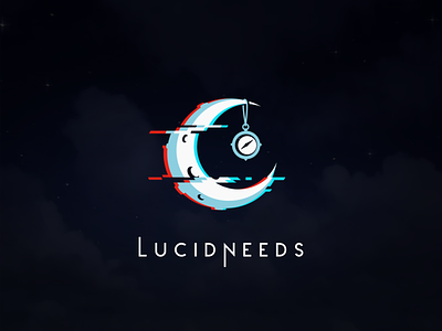 LucidNeeds compass crescent moon dream glitch guide illusion imagination lucid lucid dreaming moon needs nightmare nightmares sleep