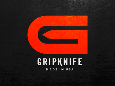 Gripknife Logo Design