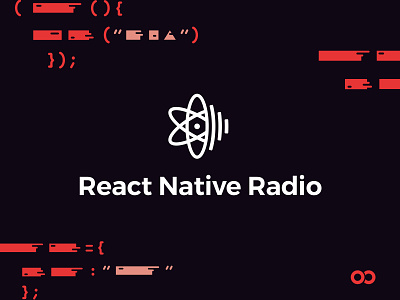 React Native Radio – Now an Infinite Red podcast agency branding branding design design graphic design podcasts radio react native