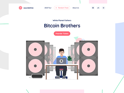 Self Space Illustrations moonmen product design ui ux web