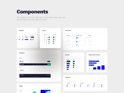 Symbol Design System 2 access adaptive blocks components craftwork design design system image interface light minimal modern sketch symbol ui ui design ux web