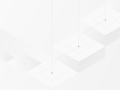 Iso Nodes 04 diagram flat illustration isometric vector