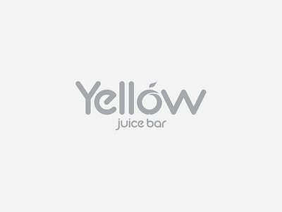 Yellow Juice Bar bar icon juice logo typography yellow