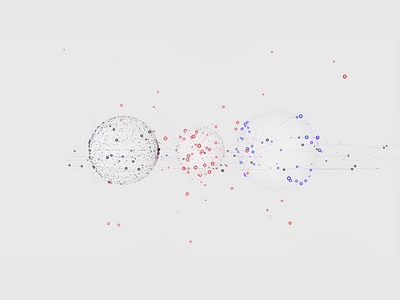 Chain Encoding attractor colider flat particle space spheres xparticles