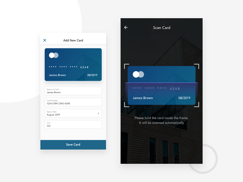 Scan Card by Rifan Thamrin on Dribbble