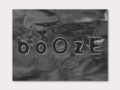 BOOZE 36daysoftype 3d b booze noyo