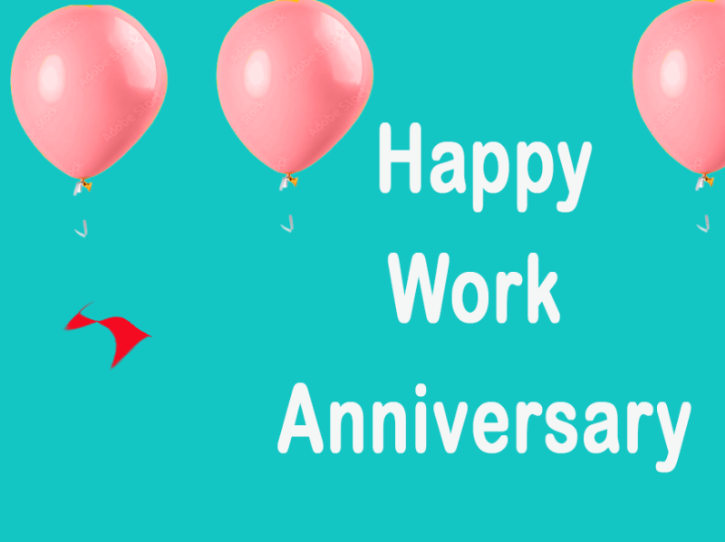 Happy Work Anniversary Wishes by bestfriendship on Dribbble
