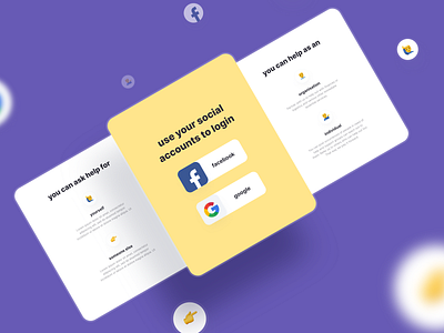 Login / Signup | Quarantineaid.in website app case study corona covid daily ui design designer freebie freelance help landing login opensource product quarantine ui uiux ux web website