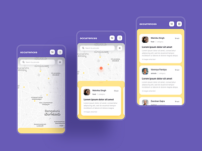 Occurrences section | Quarantineaid.in website corona virus covid19 design filter freelance freelancer illustration interaction login mobile web mweb open source product product design sort ui ux web webdesign website