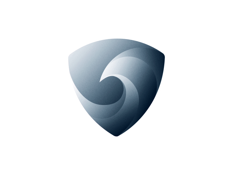 Aqua shield aqua badge colors fire grain icon interaction nift shield symbol water wave